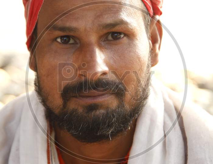 Portrait of an Indian Man