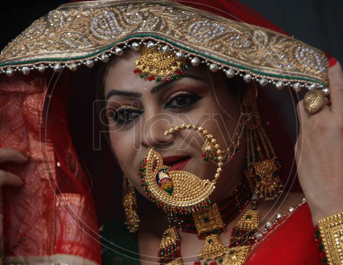 Indian Eunuchs Dance At A Procession During The Urs Festival, At The Shrine Of Sufi Saint Khwaja Moinuddin Chishti In Ajmer, India. Thousands Of Sufi Devotees From Different Parts Of India Travel To The Shrine For The Annual Festival, Marking The Death Anniversary Of The Saint.
