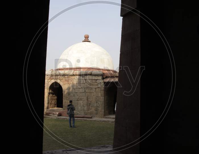 Tughlakabad Fort in New Delhi