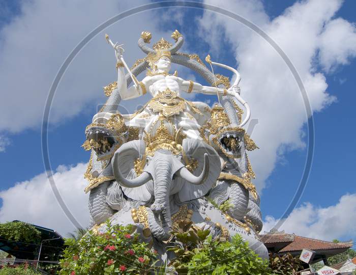 Beautiful Arjuna Statue In Ubud
