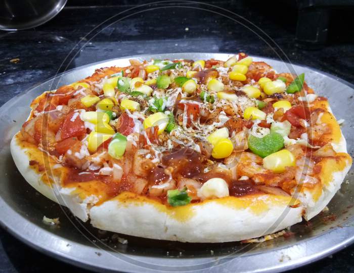 Home made pizza