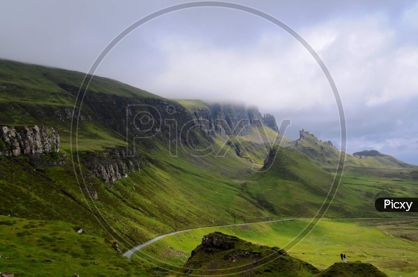 Beautiful View Of The Quiraing