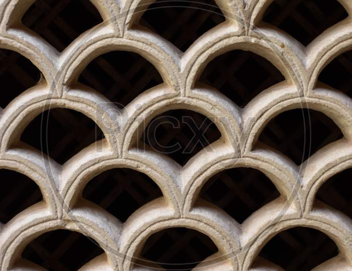 Gwalior, Madhya Pradesh/India - March 15, 2020 : Interior Of Window In Gwalior Fort