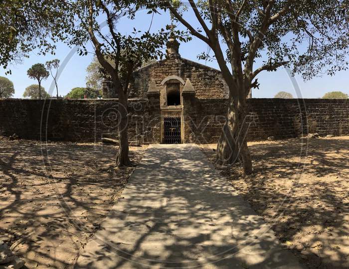 Diu, Gujarat/India : April 1, 2020 - Fortress Of Diu