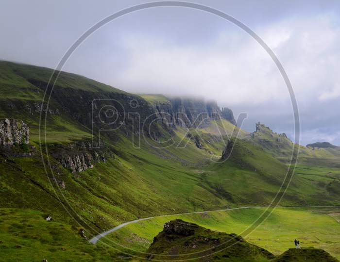 Beautiful View Of The Quiraing