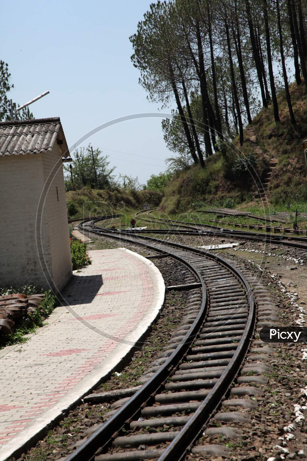 A Single Lane Railway Track