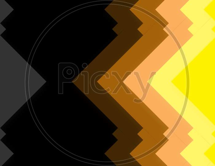 Colorful Shapes Showing Abstract Mirror Effect Stock Photo Abstract, Art, Art And Craft, Arts Culture And Entertainment, At The Edge Of