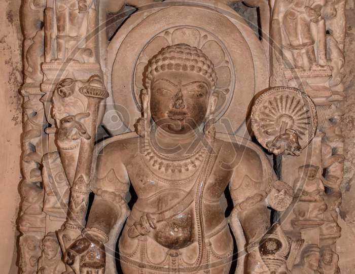 Gwalior, Madhya Pradesh/India - March 15, 2020 : Sculpture Of Vamana, This Is The 5Th Avatar (Incarnation) Of Hindu God Vishnu