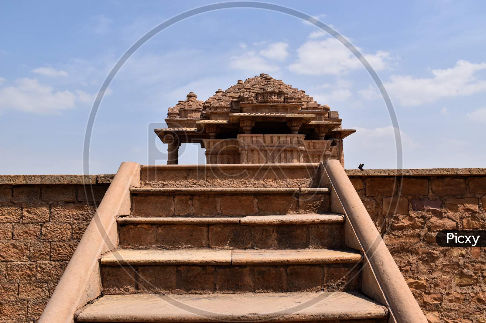 Gwalior, Madhya Pradesh/India : March 15, 2020 - Sas Bahu Temple In Gwalior Fort