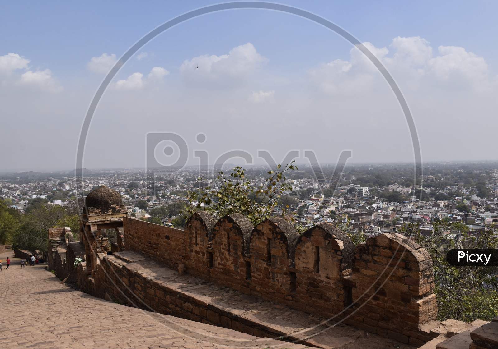 Gwalior City View From Gwalior Fort