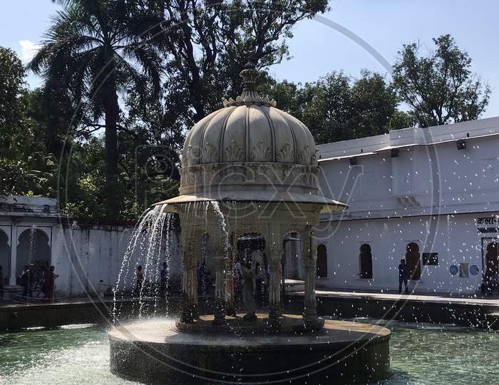 Udaipur, Rajasthan/India : October 19, 2018 - Saheliyon Ki Bari, Udaipur