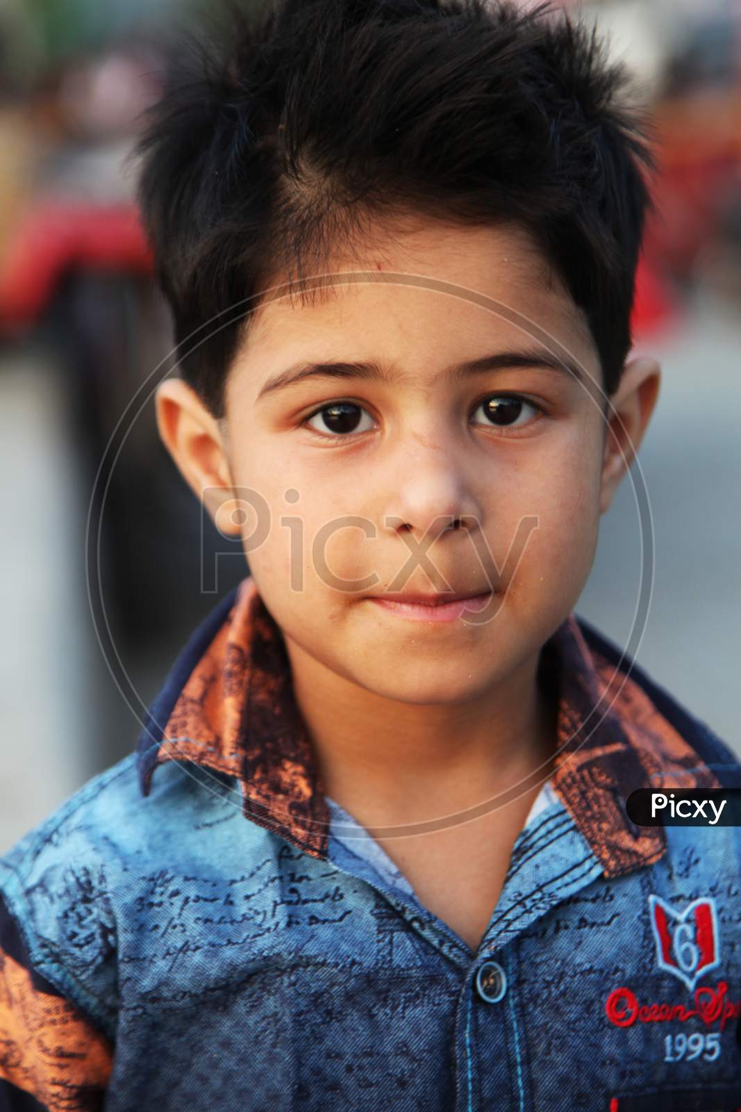 Portrait of an Indian Kid