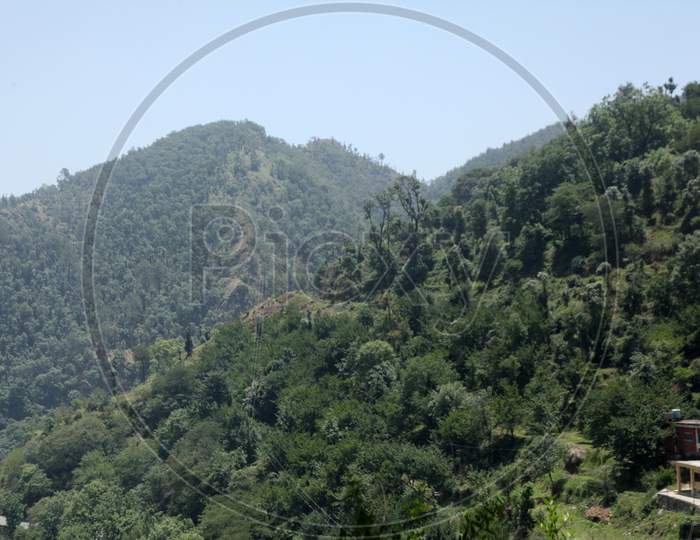Mountains in Kumarhatti, Himachal Pradesh