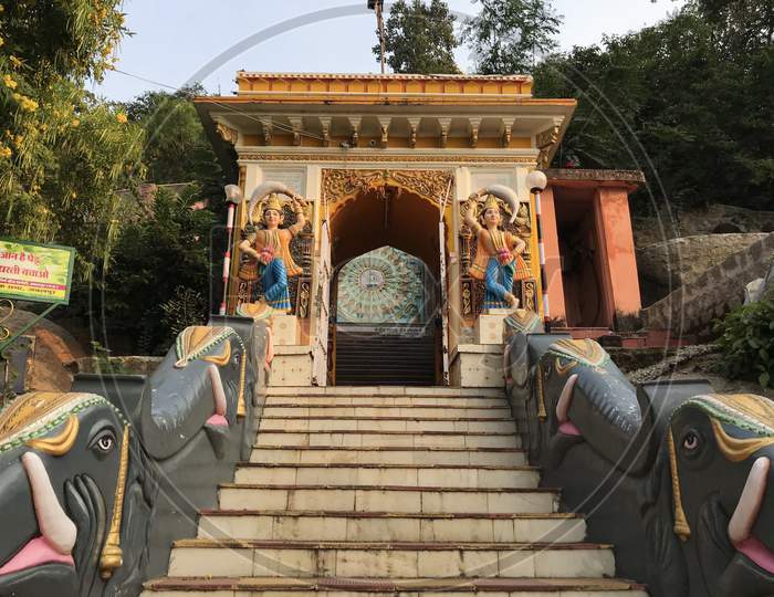 Jabalpur, Madhya Pradesh/India : November 23, 2019 - Entrance of Pisanhari Ki Madhiya, Jabalpur