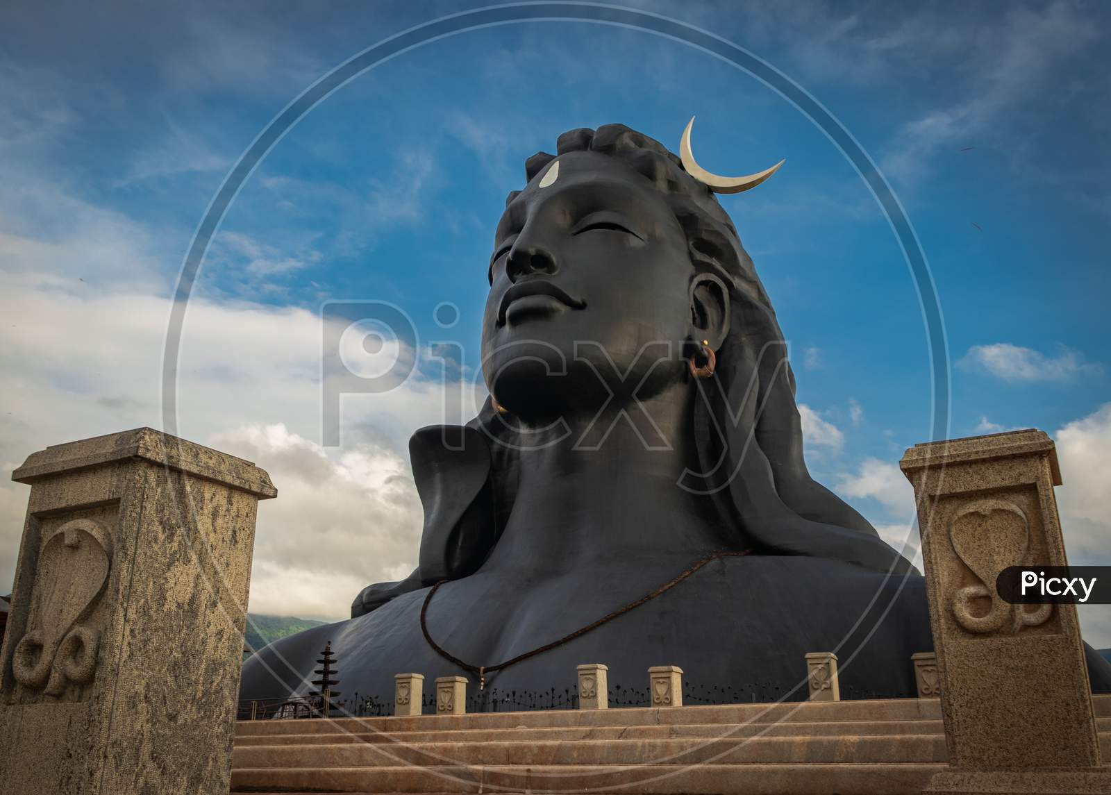 Adiyogi Shiva Statue From Unique Different Perspectives
