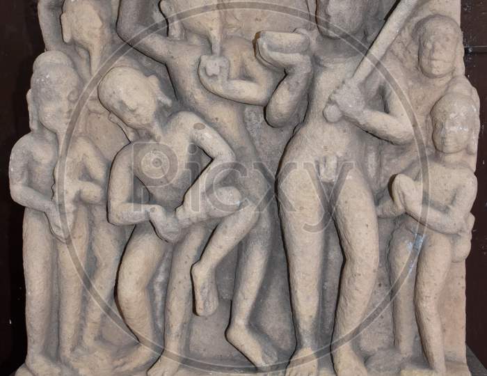 Gwalior, Madhya Pradesh/India - March 15, 2020 : Sculpture Of Sivgan