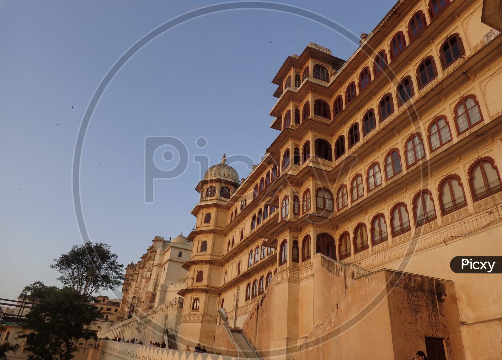Udaipur, Rajasthan/India - October 19, 2018 : Udaipur City Palace Or Fateh Prakash Palace, Udaipur