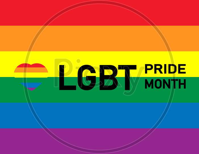 Image Of Lgbt Pride Month In June Lesbian Gay Bisexual Transgender Pride Celebrating Lgbt