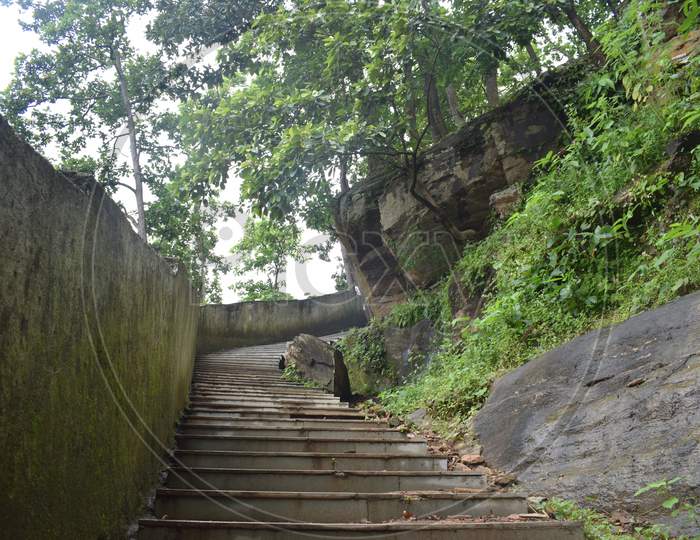 Steps To Go Down To See Falls