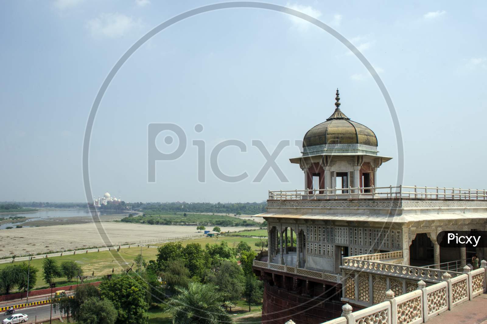agra fort view point