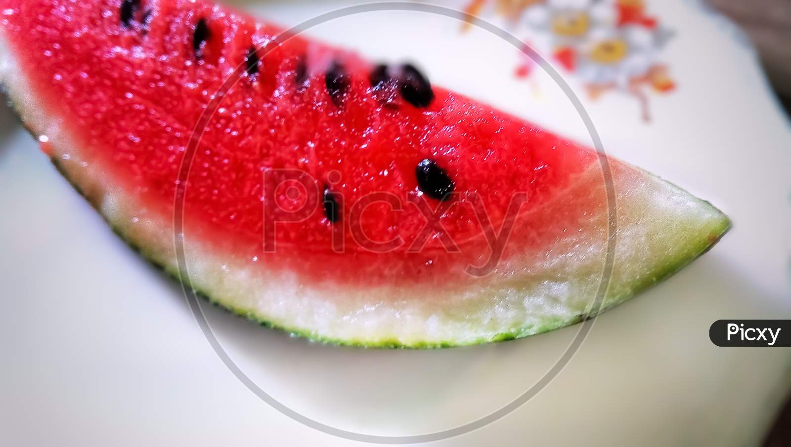 Watermelon fruit food on plate