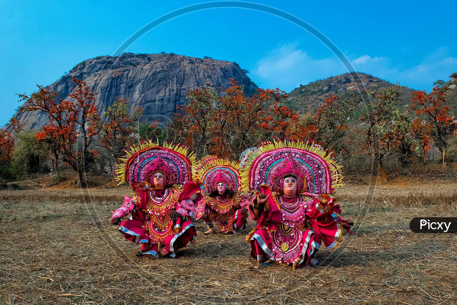 Chhau Dance, Also Spelled As Chau Or Chhaau, Is A Semi Classical Indian Dance With Martial, Tribal And Folk Traditions, With Origins In Eastern India