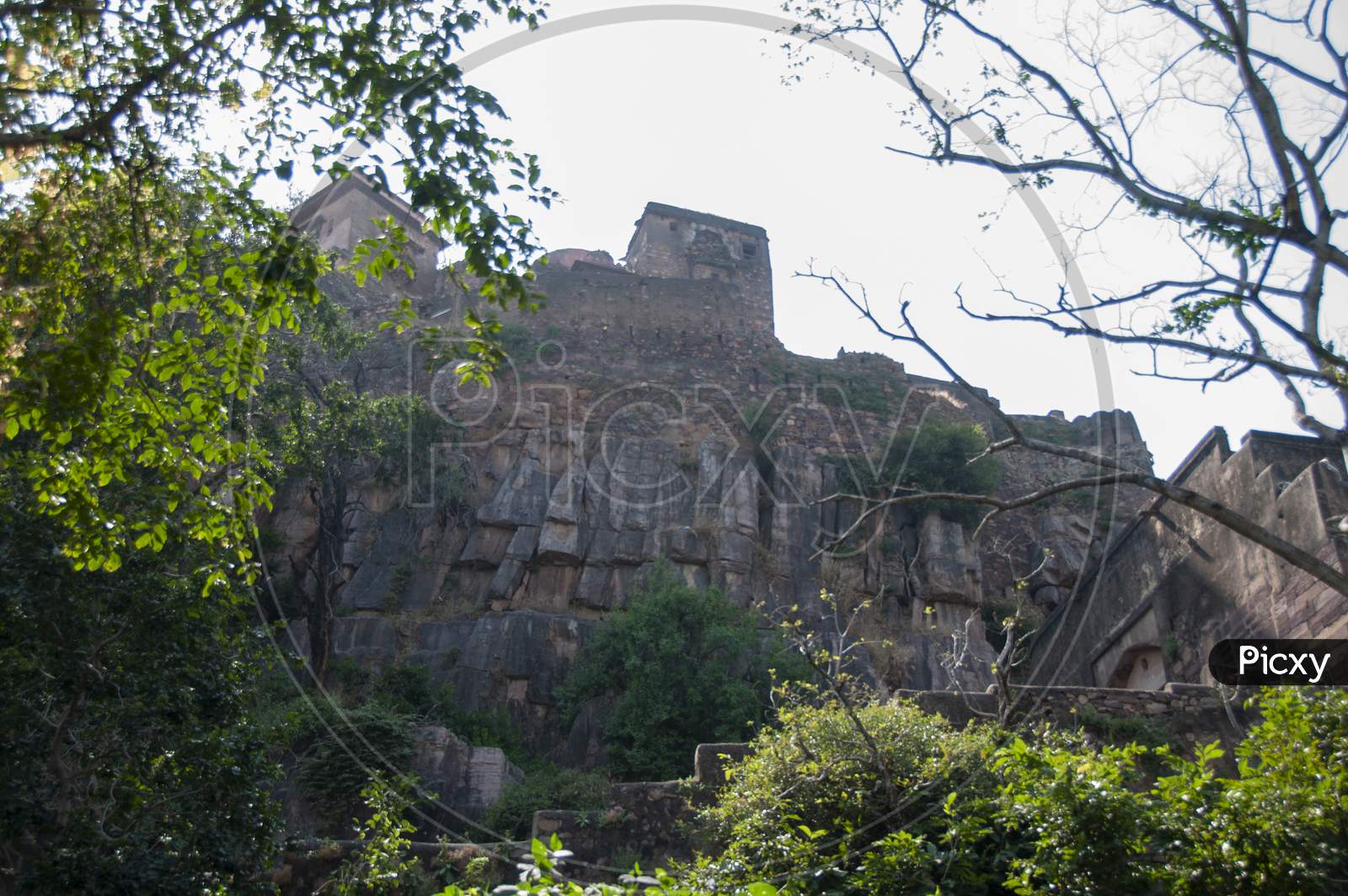 Ranthambore Fort Lies Within The Ranthambore National Park