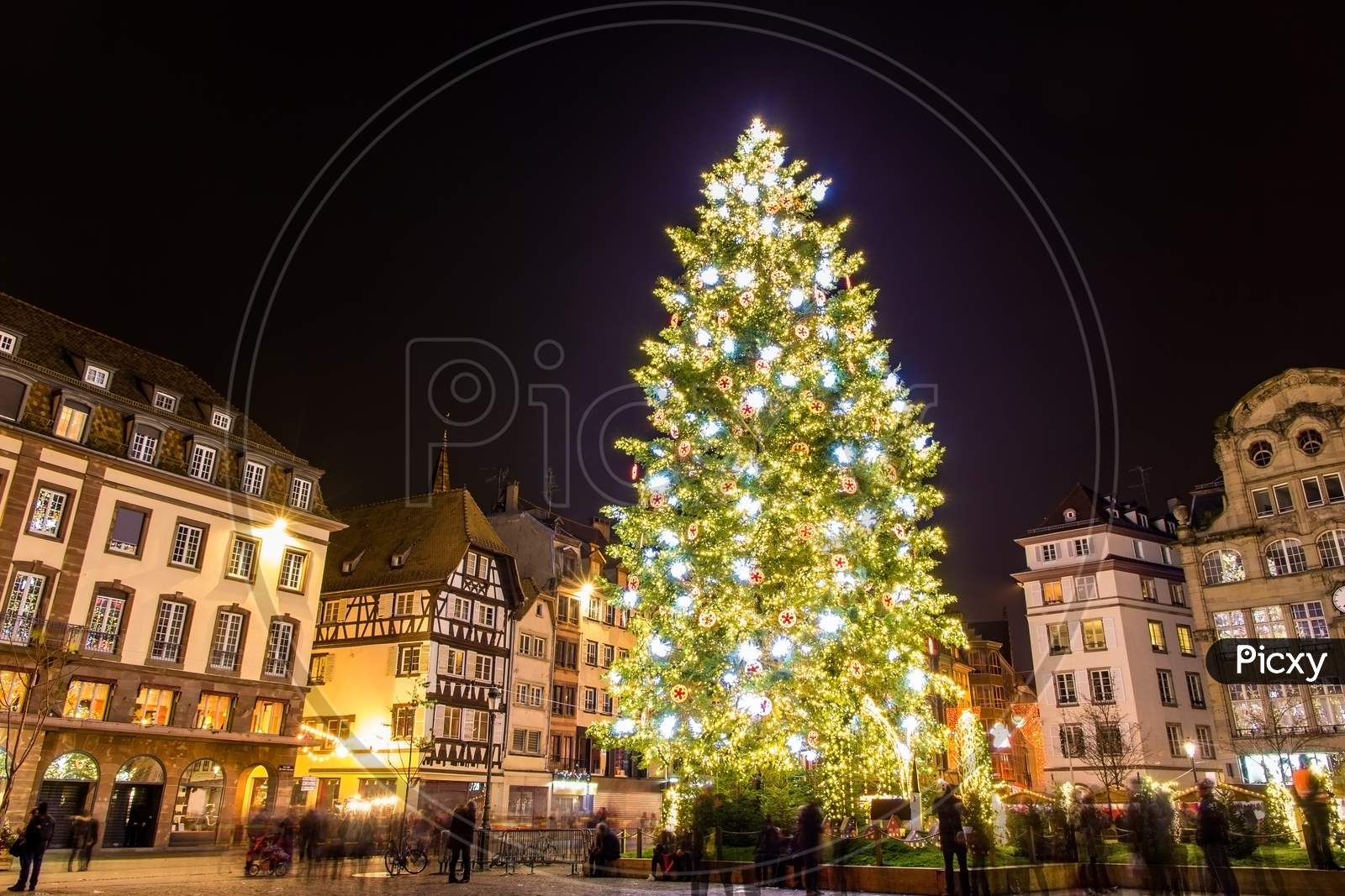 Christmas Tree In Strasbourg, "Capital Of Christmas". 2014 - Als