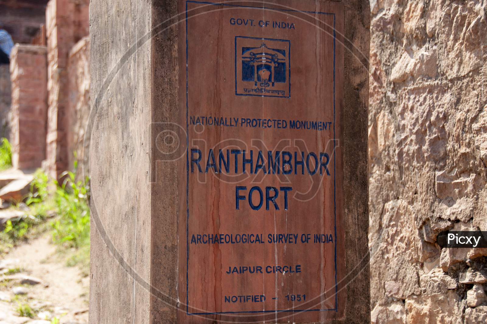 Ranthambore Fort Lies Within The Ranthambore National Park
