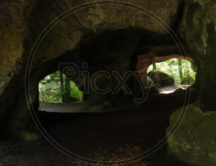 Hohllay Cave In Luxembourg