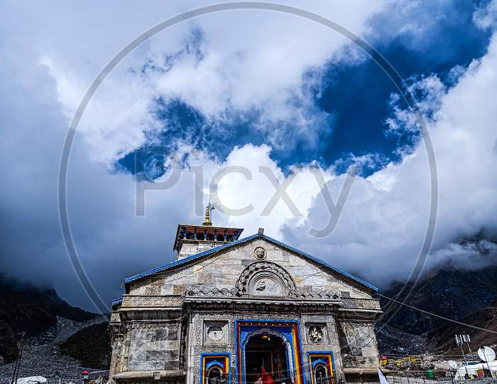 Kedarnath Temple Is Located In The Lap Of Garhwal Himalayas
