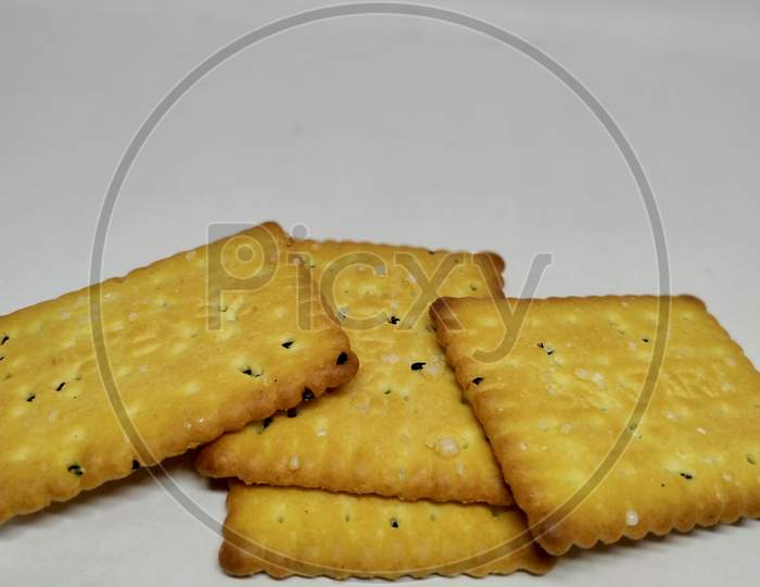 Indian Tea Biscuit Stock Photo