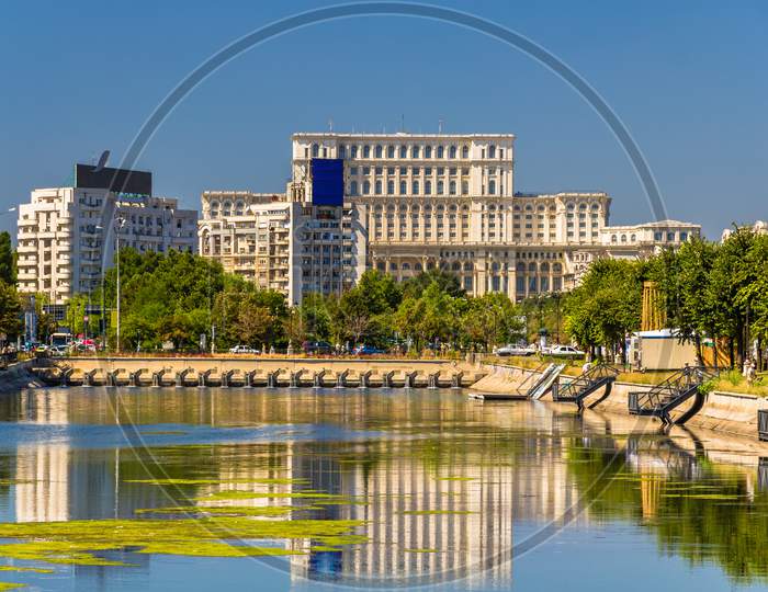 View Of Palace Of Parliament In Bucharest, Romania