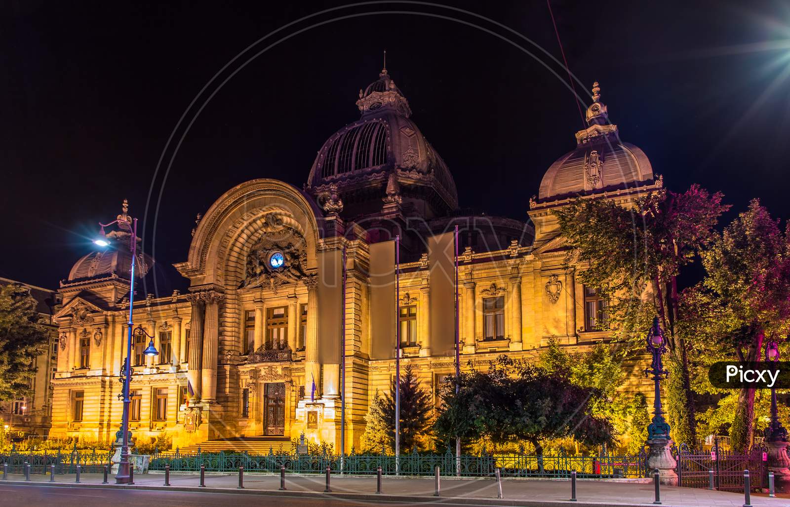 Cec Palace In Bucharest - Romania