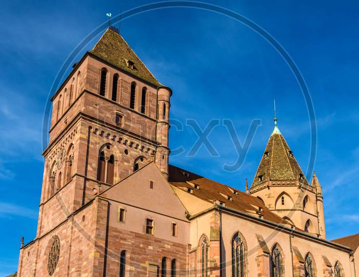 Saint Thomas Church In Strasbourg - Alsace, France