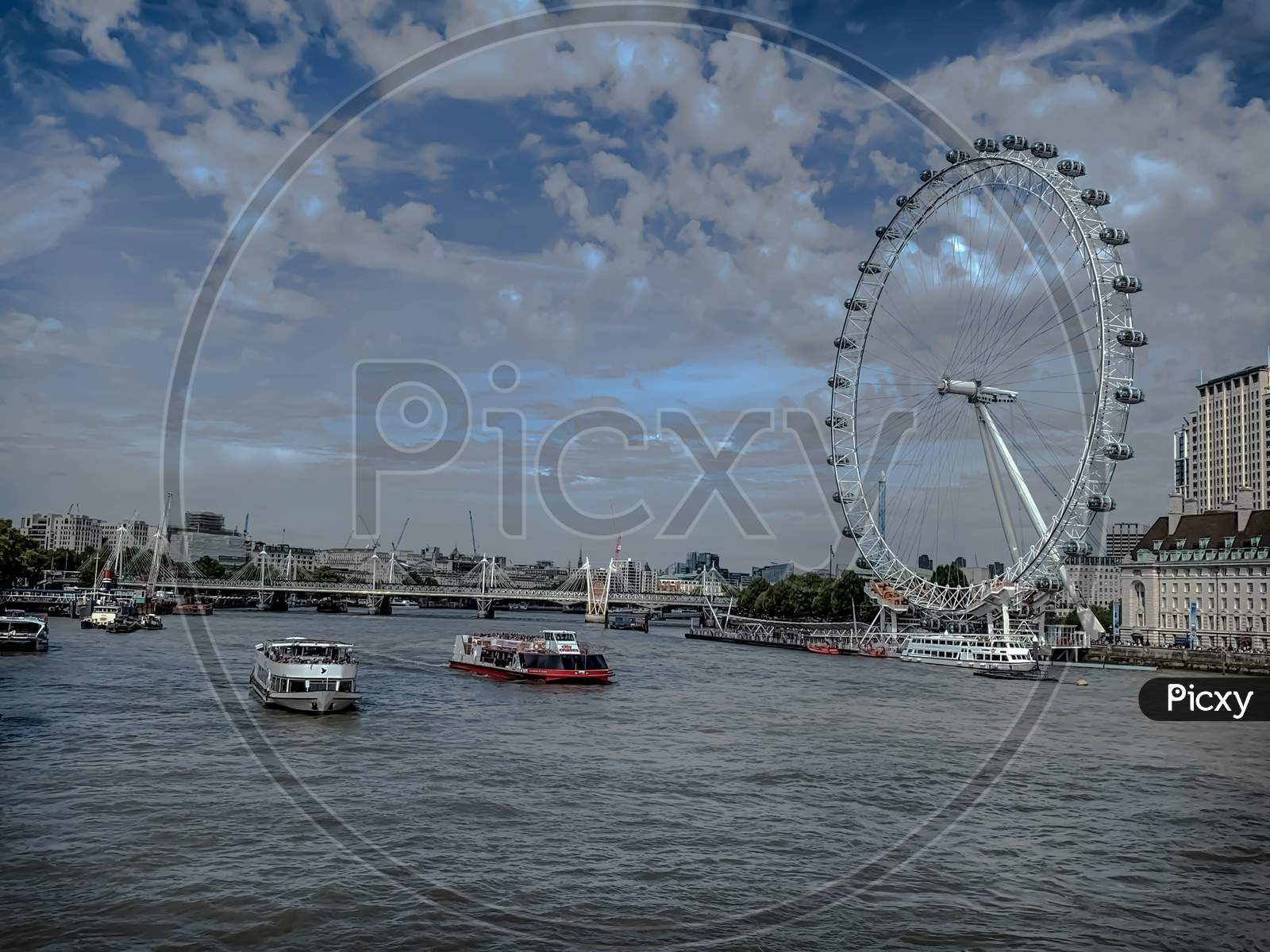 Landscape of London Eye