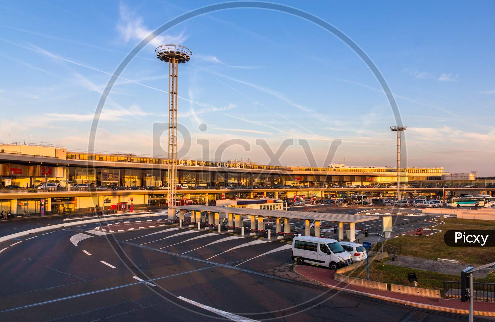 Western Terminal Of Paris-Orly Airport In Paris, France
