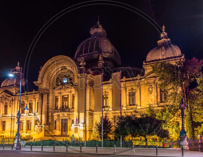 Cec Palace In Bucharest - Romania