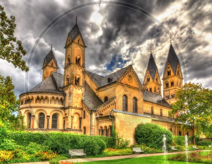 Basilica Of St. Castor In Coblenz, Germany