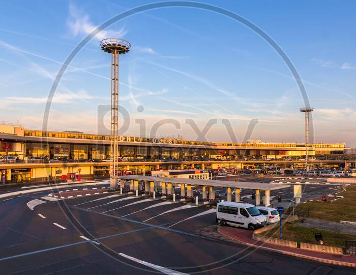 Western Terminal Of Paris-Orly Airport In Paris, France