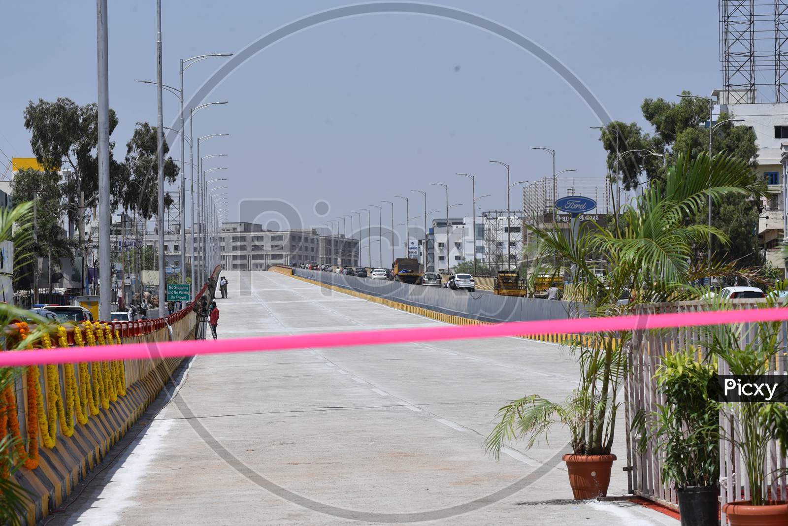 Image Of Flyover Inauguration At Kamineni Hospitals Junction At L.B ...