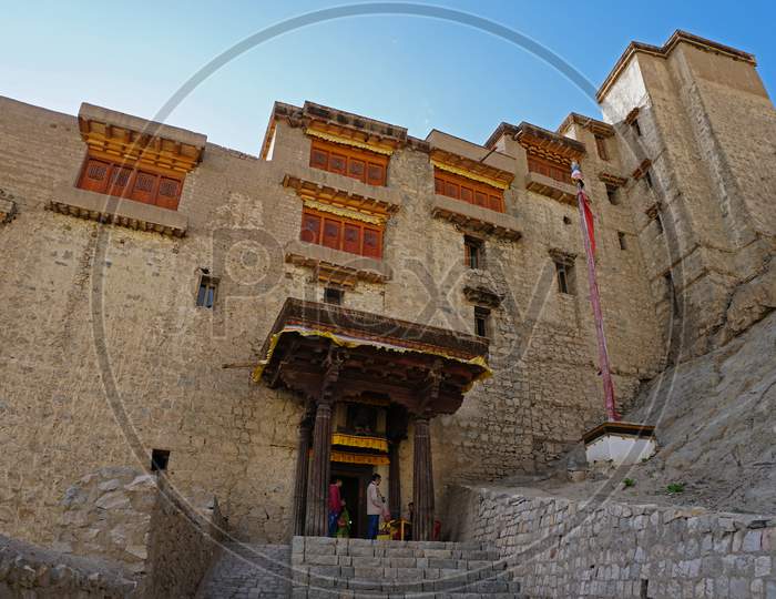Leh Palace Main Gate, Leh Ladakh, India
