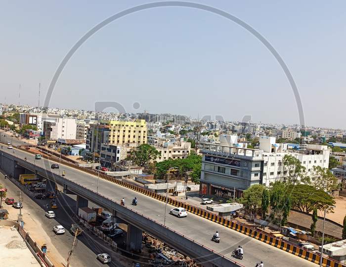 LB Nagar Flyover Hyderabad Telangana India