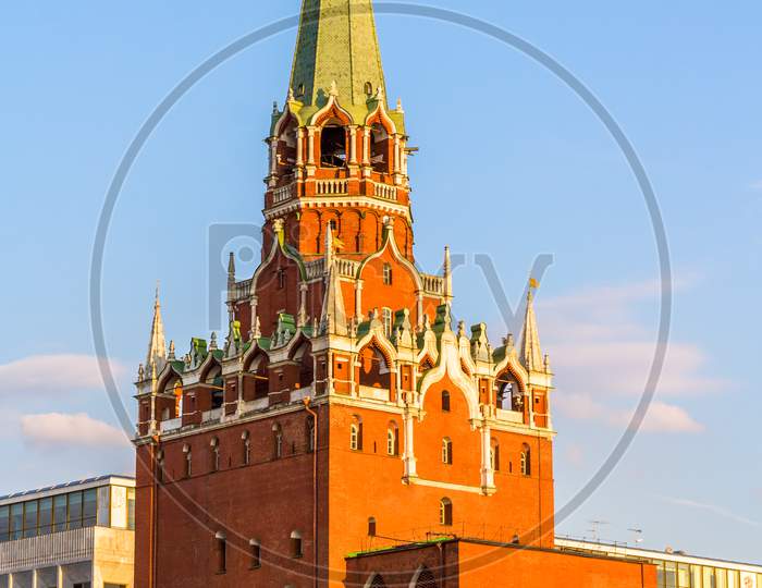 Trinity Tower Of Moscow Kremlin - Russia