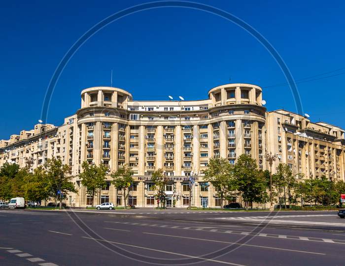 Buildings In The City Center Of Bucharest, Romania