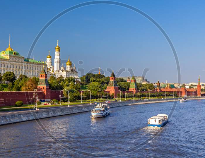 View Of Moscow Kremlin - Russia
