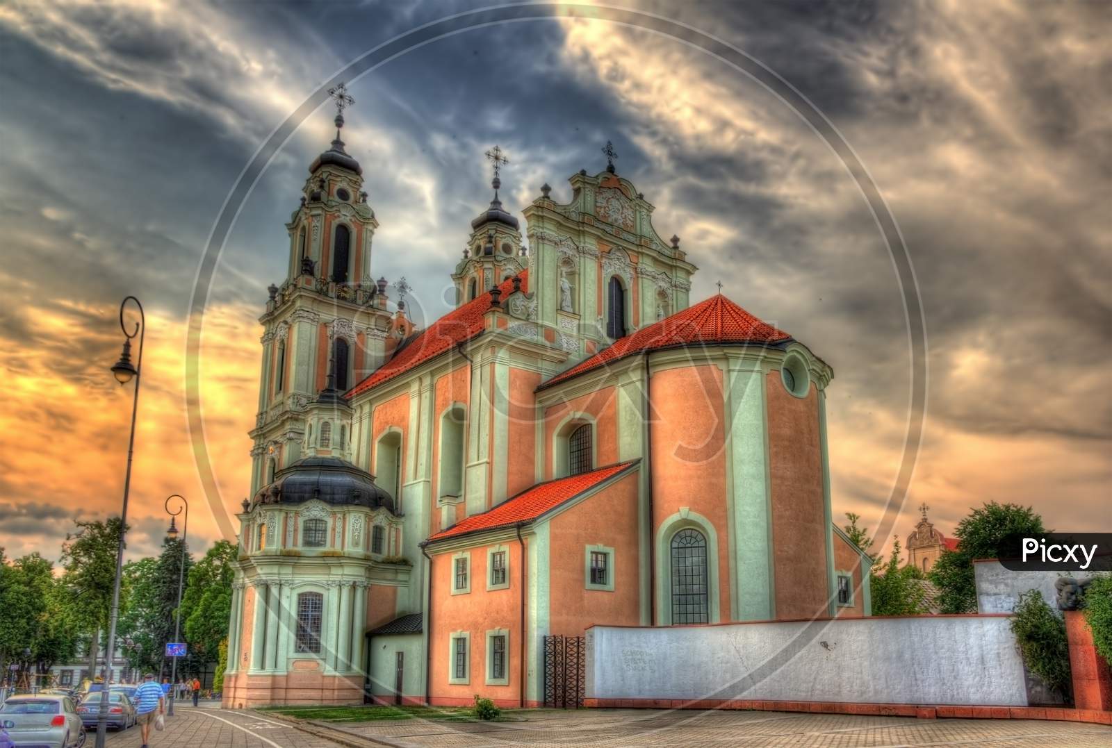 Church Of St. Catherine In Vilnius, Lithuania