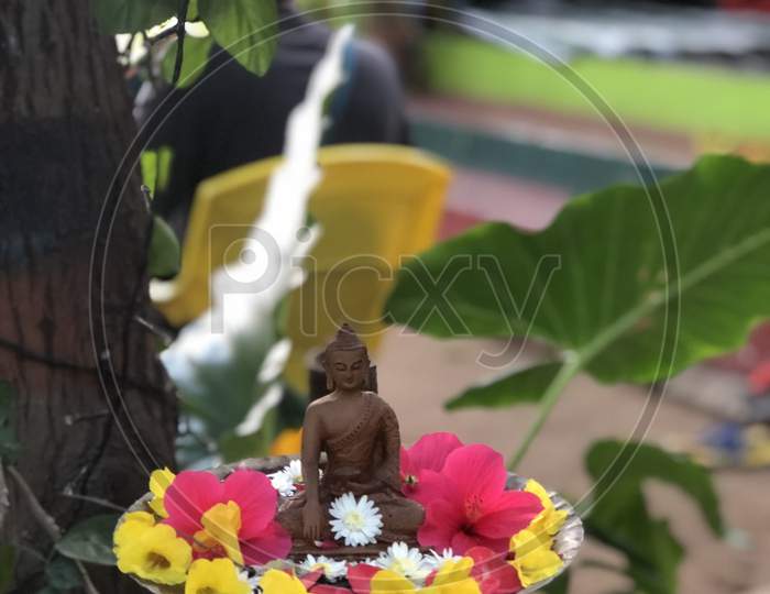 Miniature Meditating Buddha