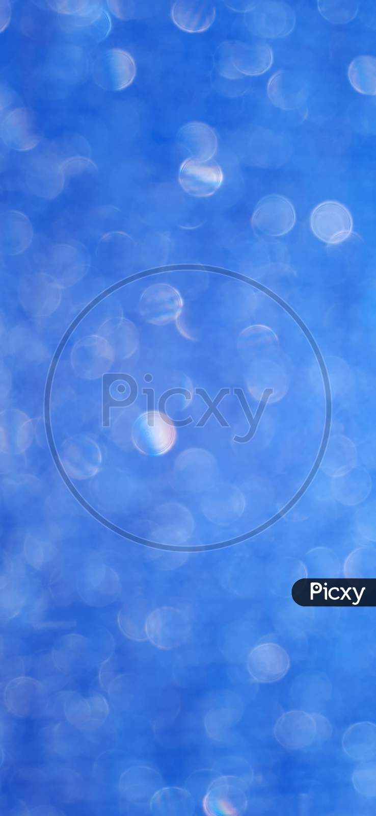Abstract Ocean Blue Bokeh Background ,Blue Textured Background Stock Photos