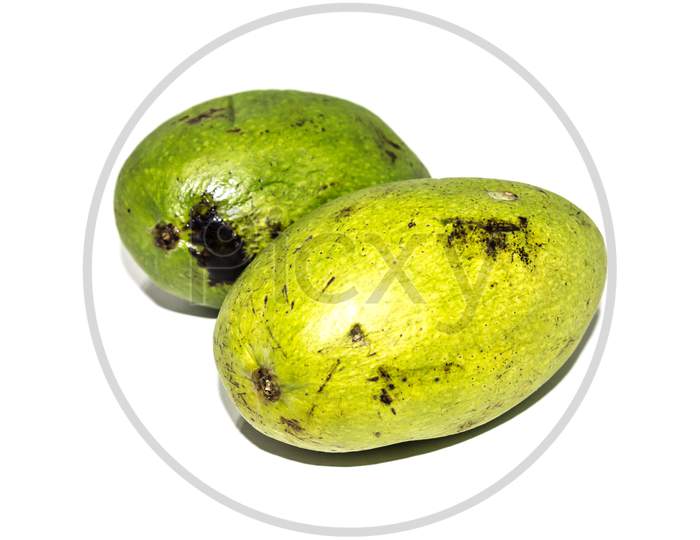 A picture of green mango